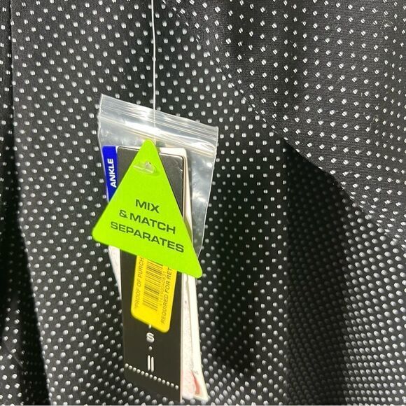 Investments 24W PARK AVE PullOn Straight Leg Stretch Black White Polka Dot NWT - Picture 3 of 7